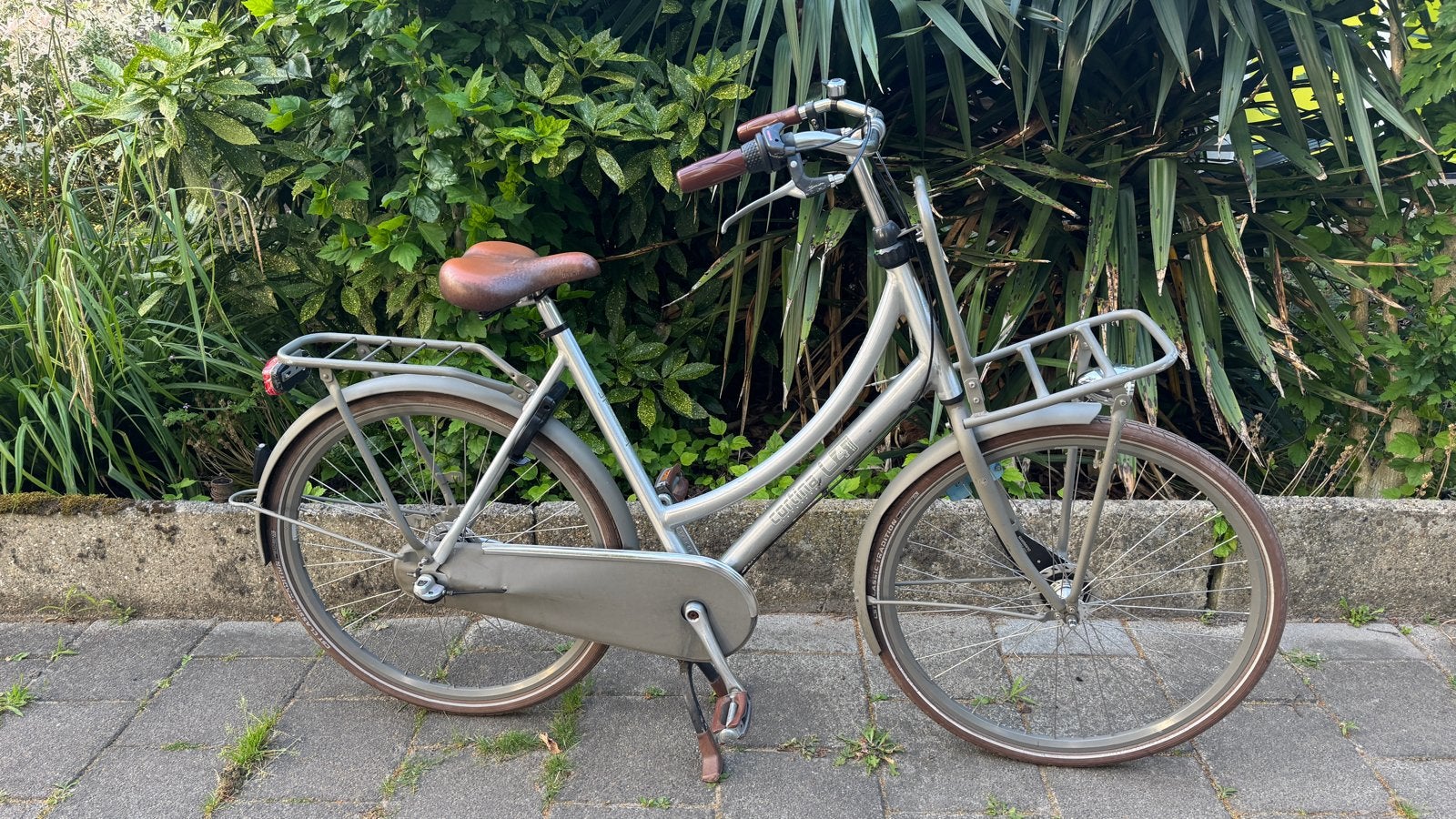 Cortina fiets met lage instap en rekje, Overige merken, Terugtraprem, Ophalen of Verzenden, 50 tot 53 cm