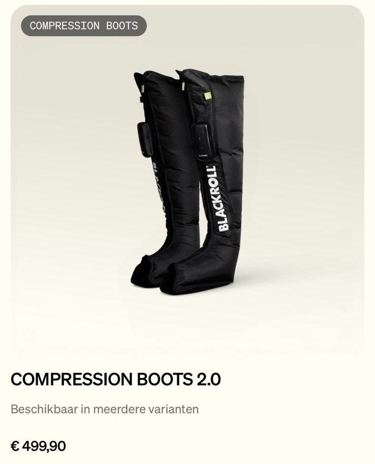 Blackroll - COMPRESSION BOOTS 2.0, Ophalen of Verzenden, Nieuw, Benen, Overige typen