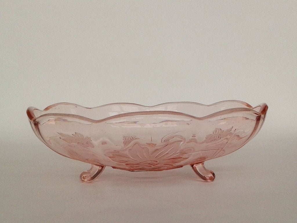 Schaal Narcis VEB Schwepnitz Art Deco Vintage, Antiek en Kunst, Ophalen of Verzenden