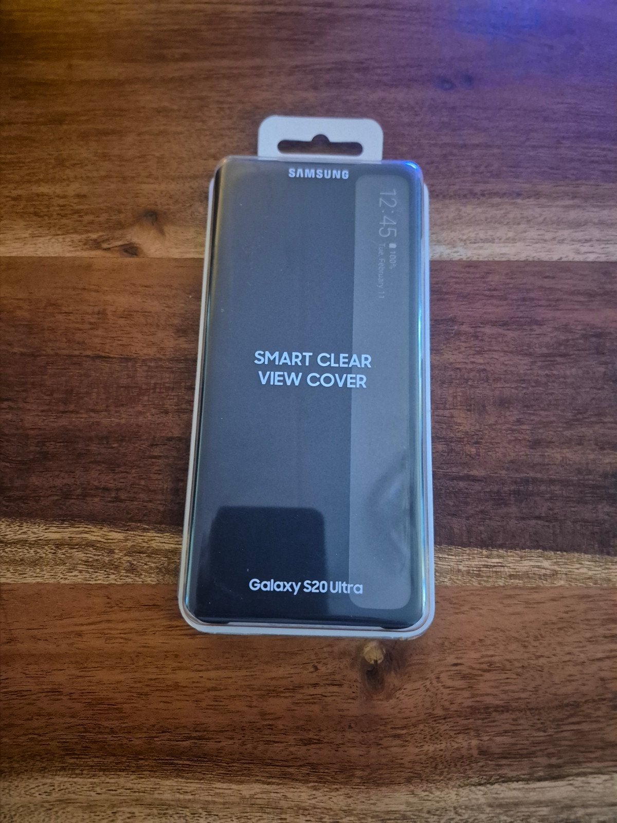Samsung Smart Clear View Cover Galaxy S20 Ultra Nieuw, Ophalen of Verzenden, Nieuw, Overige modellen, Flipcase