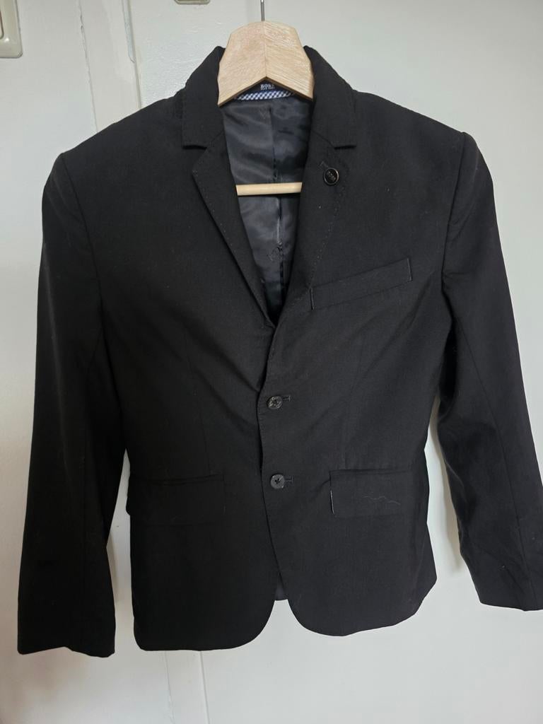 HUGO BOSS Blazer Jongens - Maat 140/146 ZGAN, Ophalen of Verzenden, Zo goed als nieuw, Zwart