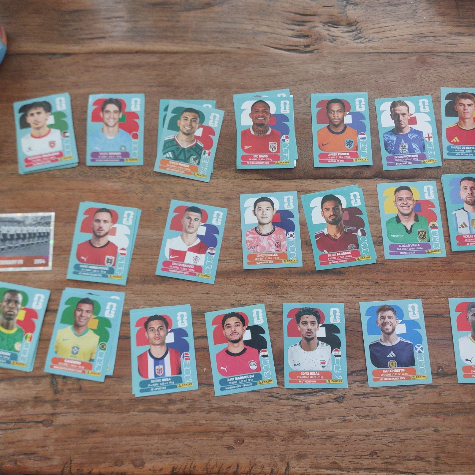 panini stickers wk 2026, Ophalen, Zo goed als nieuw, Buitenlandse clubs, Poster, Plaatje of Sticker