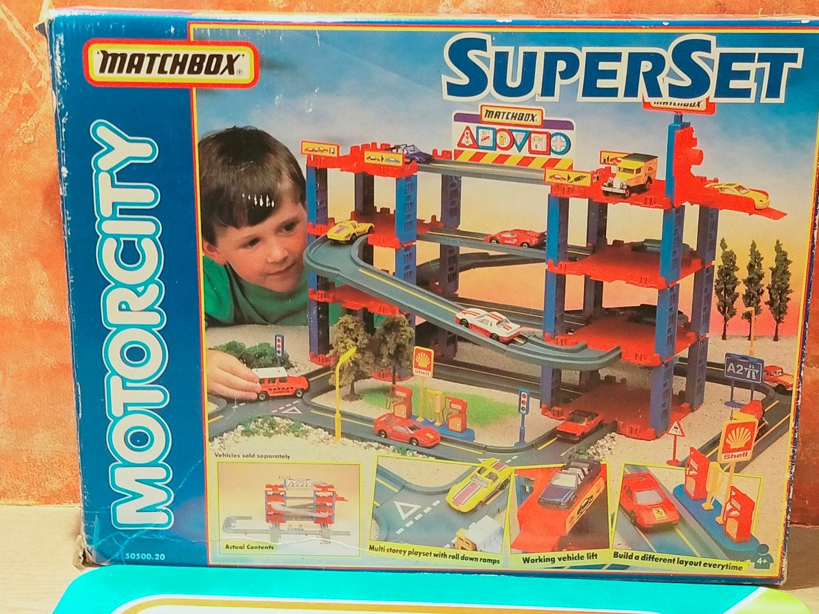 Matchbox Motorcity Superset Garage., Ophalen of Verzenden, Gebruikt, Overige typen, Matchbox