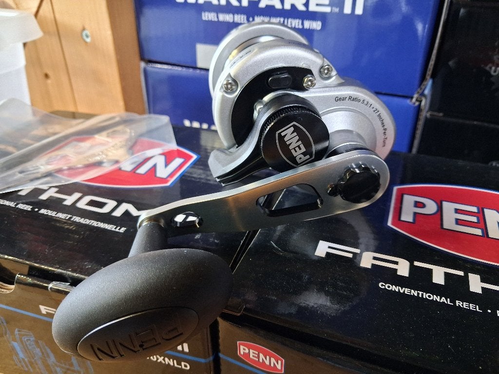 8x PENN Reels (Warfare II en Fathom II) nieuw in doos!, Watersport en Boten, Tinstraat, Molen, Nieuw, Ophalen of Verzenden