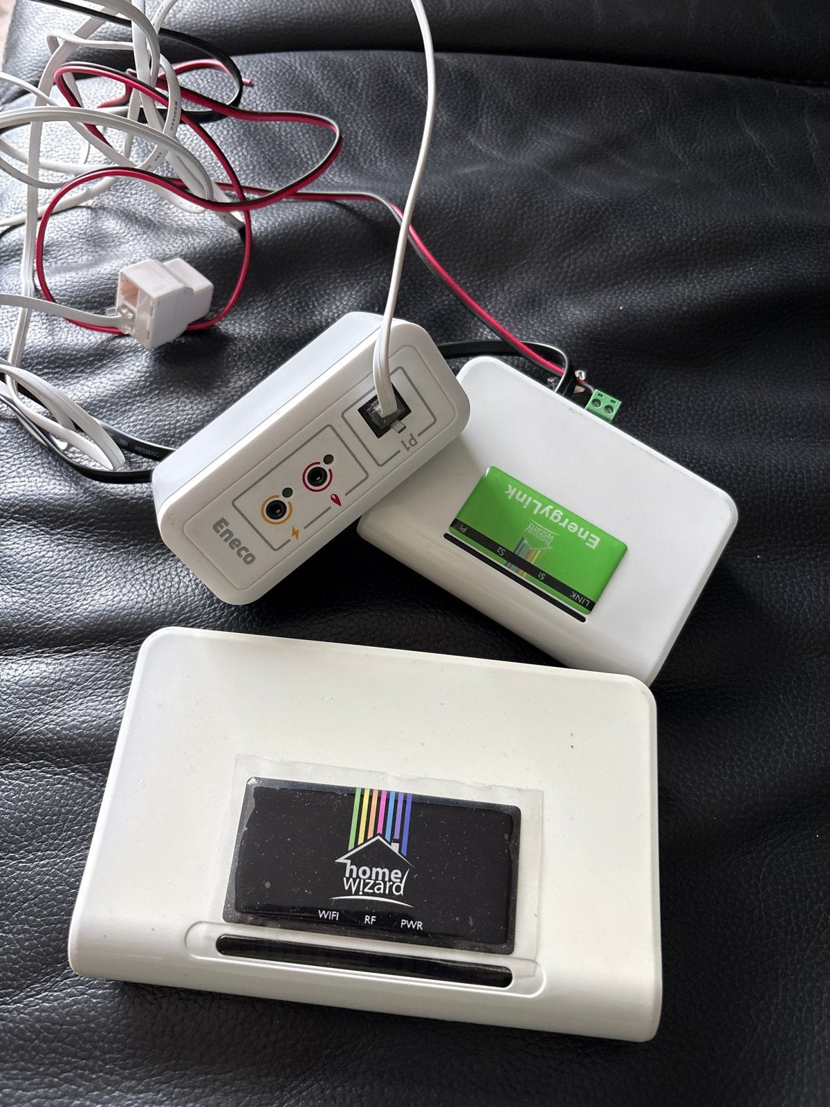 HomeWizard energiemeter set, Ophalen, Gebruikt