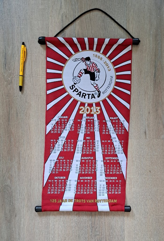 kalender Sparta, Verzamelen, Ophalen of Verzenden, Zo goed als nieuw, Sparta, Overige typen