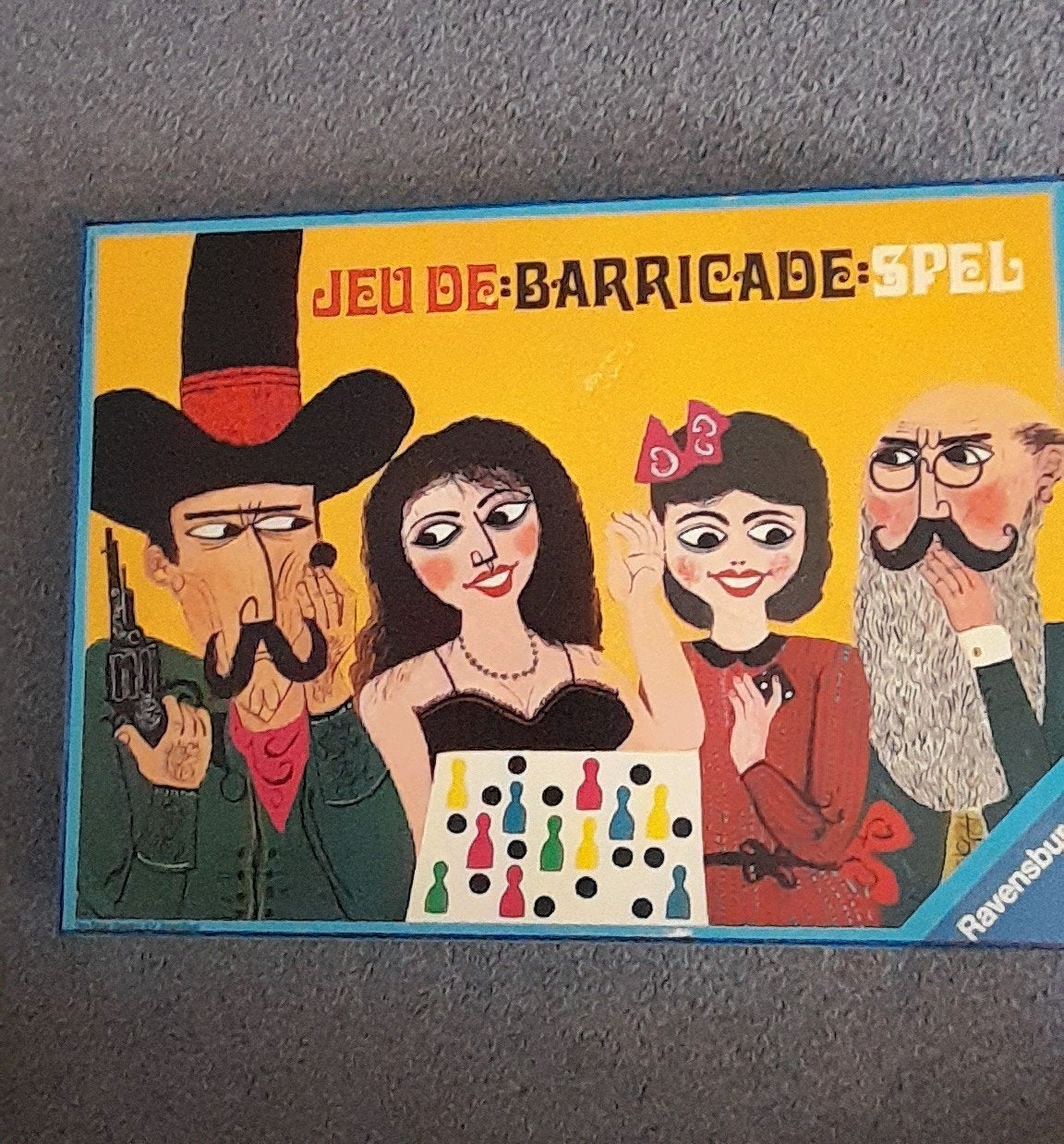 Jeu de Barricade 2 - 6 personen n.
Een strategisch en spanne, Hobby en Vrije tijd, Een of twee spelers, Ophalen of Verzenden, Zo goed als nieuw