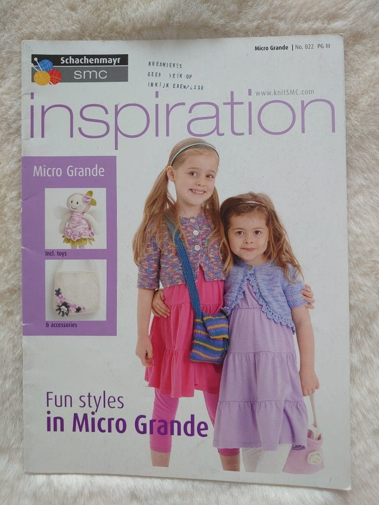 Schachenmayr Inspiration nr. 022 Micro Grande, Verzenden, Haken, Patroon of Boek