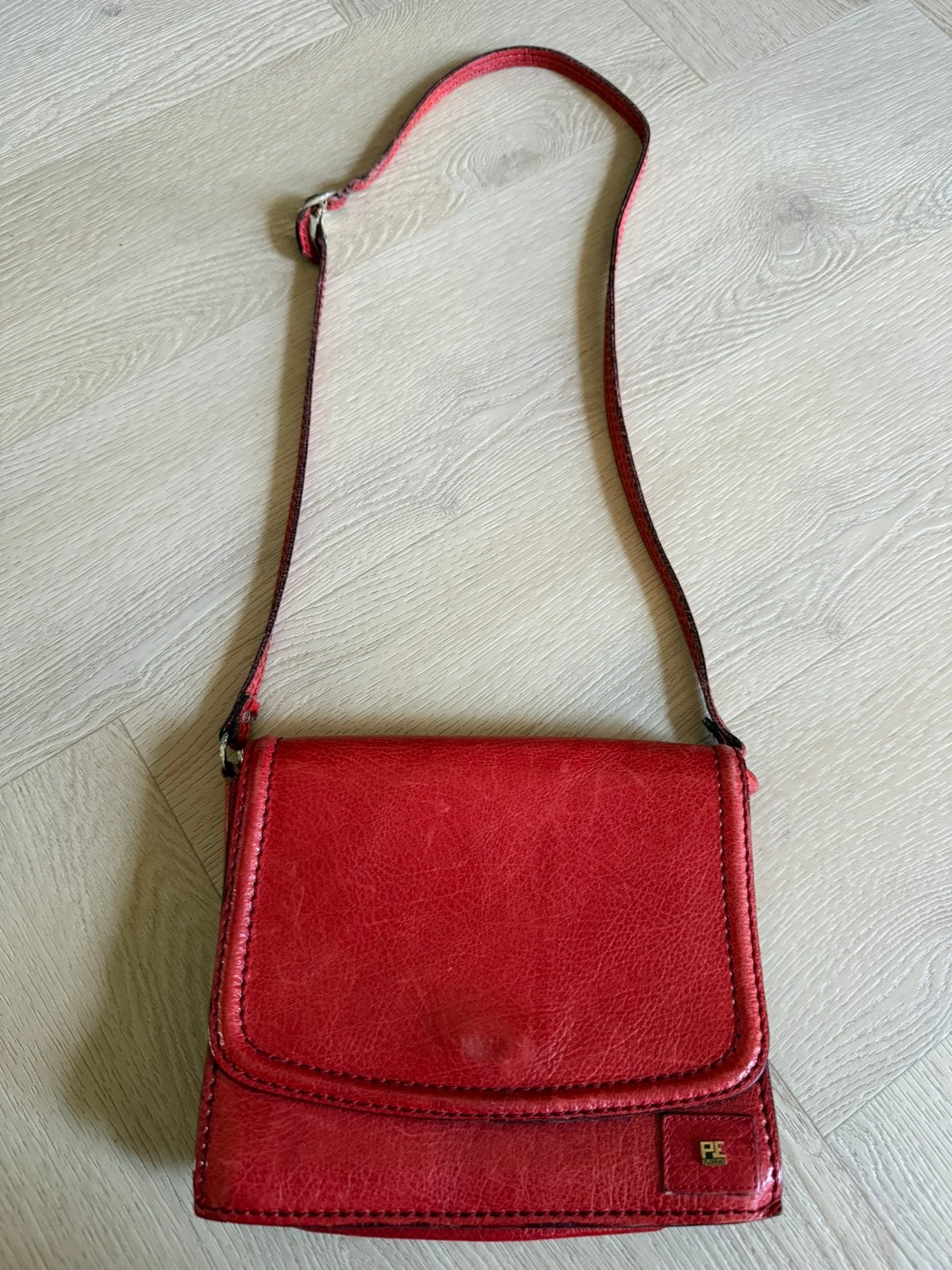 Leren tas, Ophalen of Verzenden, Zo goed als nieuw, Bruin
