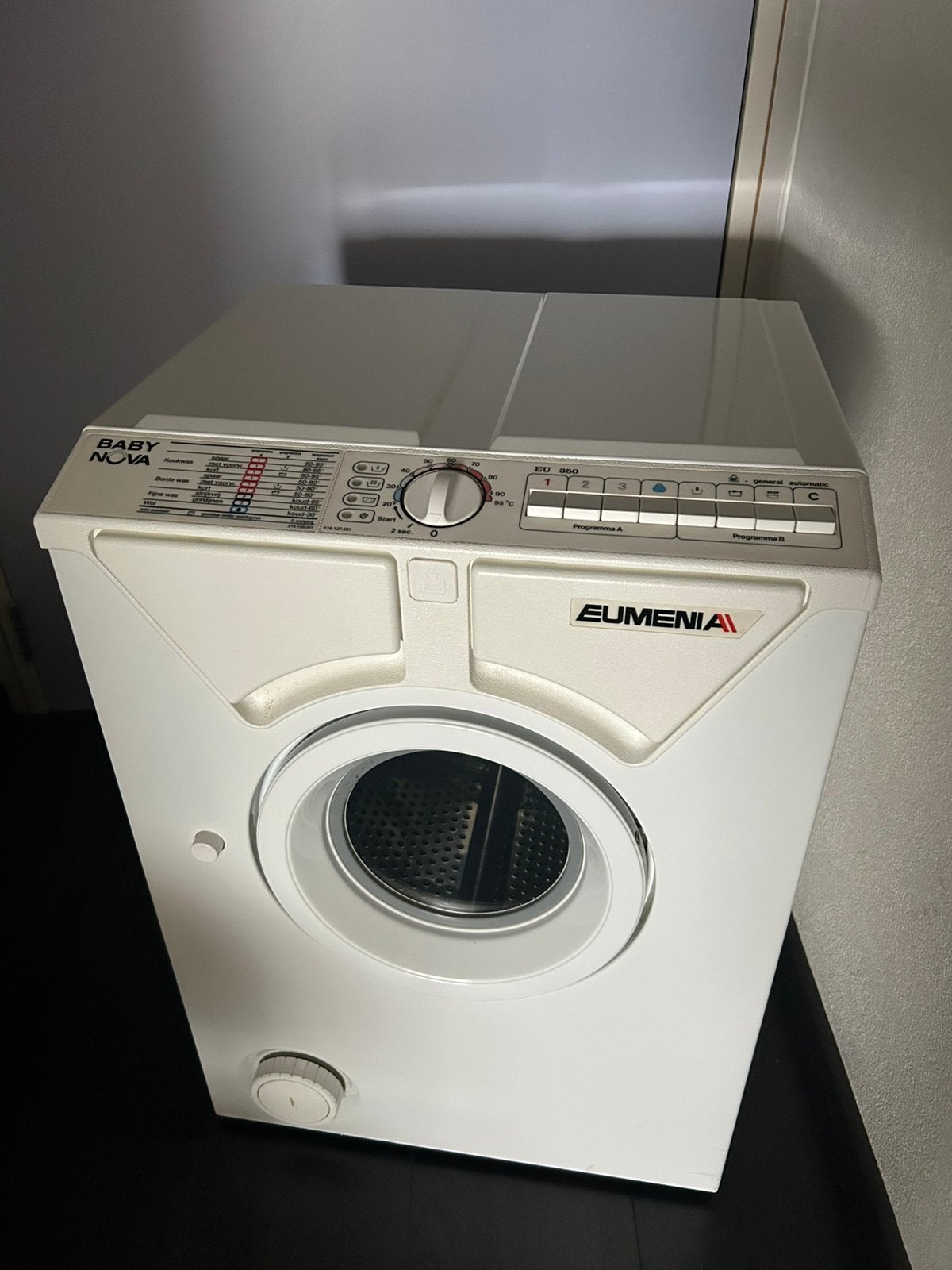Eumenia mini camping wasmachine, Ophalen, Minder dan 1200 toeren, Minder dan 85 cm, Minder dan 4 kg