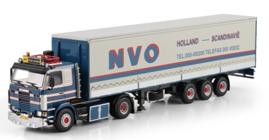 WSI SCANIA 142M + TRAILER - SLIK TRANSPORT