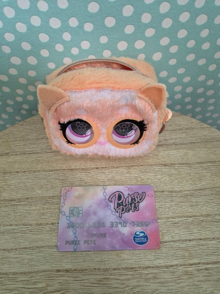 Purse Pets Katje Tasje met pasje/spiegeltje, Ophalen of Verzenden, Zo goed als nieuw
