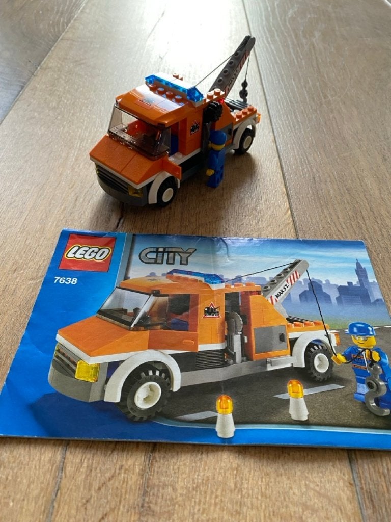 LEGO City 7638 Takelwagen, Lego, Ophalen of Verzenden, Zo goed als nieuw, Compleet