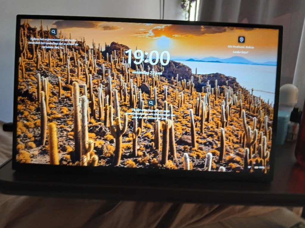 Msi portable monitor, Computers en Software, Monitoren, IPS, Full HD, Zo goed als nieuw, USB-C