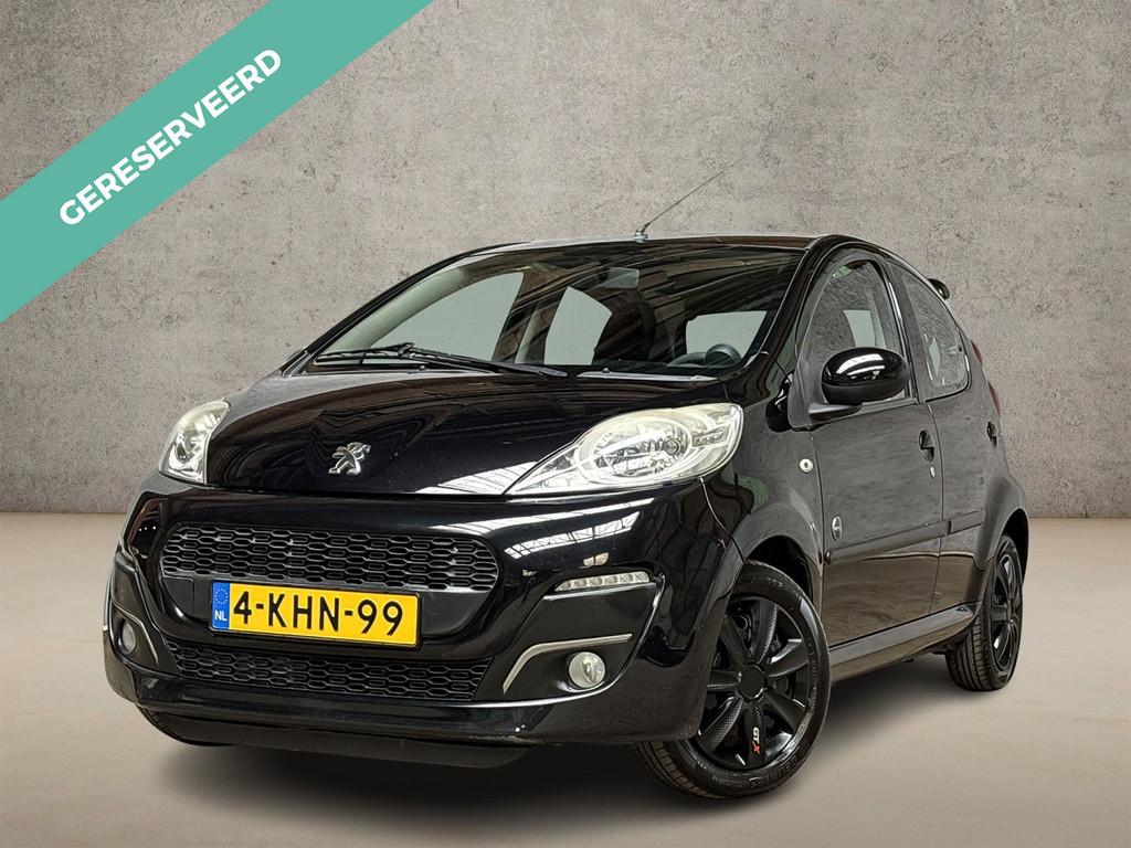 Peugeot 107 1.0 Sport (5 DEURS, NAP, AIRCO, TOERENTELLER, SP, Voorwielaandrijving, Stof, Gebruikt, Zwart