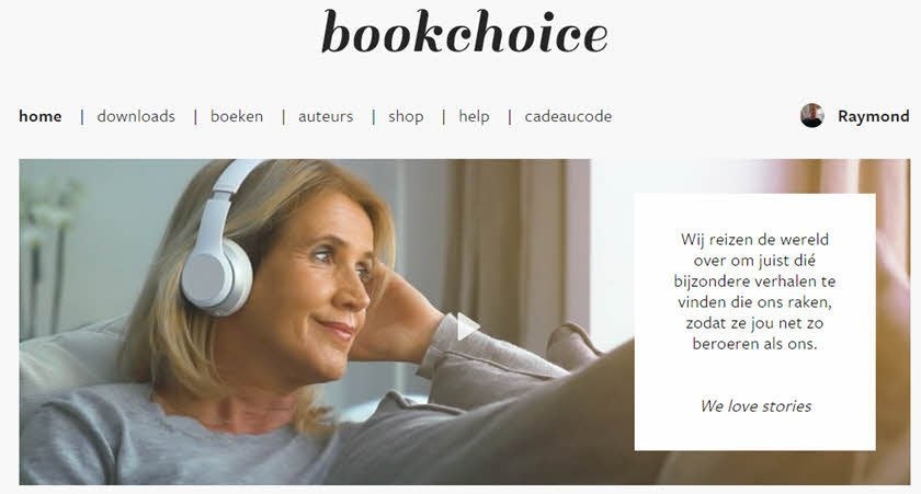 Bookchoice 1 maand gratis / 8 e-books, Eén persoon, Cadeaubon