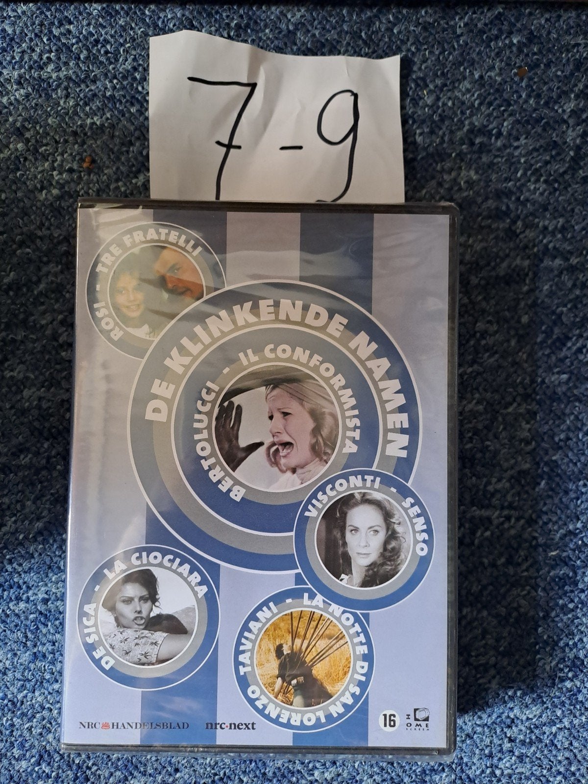 De Klinkende Namen - Italiaanse Filmklassiekers DVD Boxset, Ophalen of Verzenden