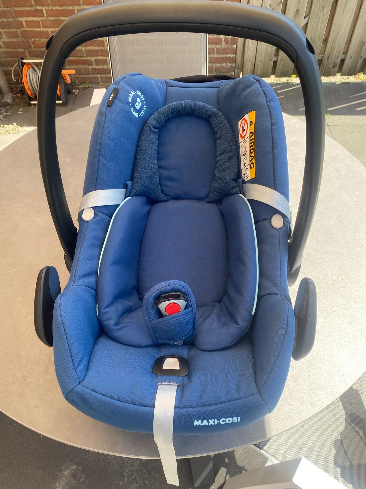 Maxi-Cosi Rock baby autostoel - Blauw (0-12 kg), Kinderen en Baby's, Autostoeltjes, Ophalen, Autogordel of Isofix, Zijbescherming