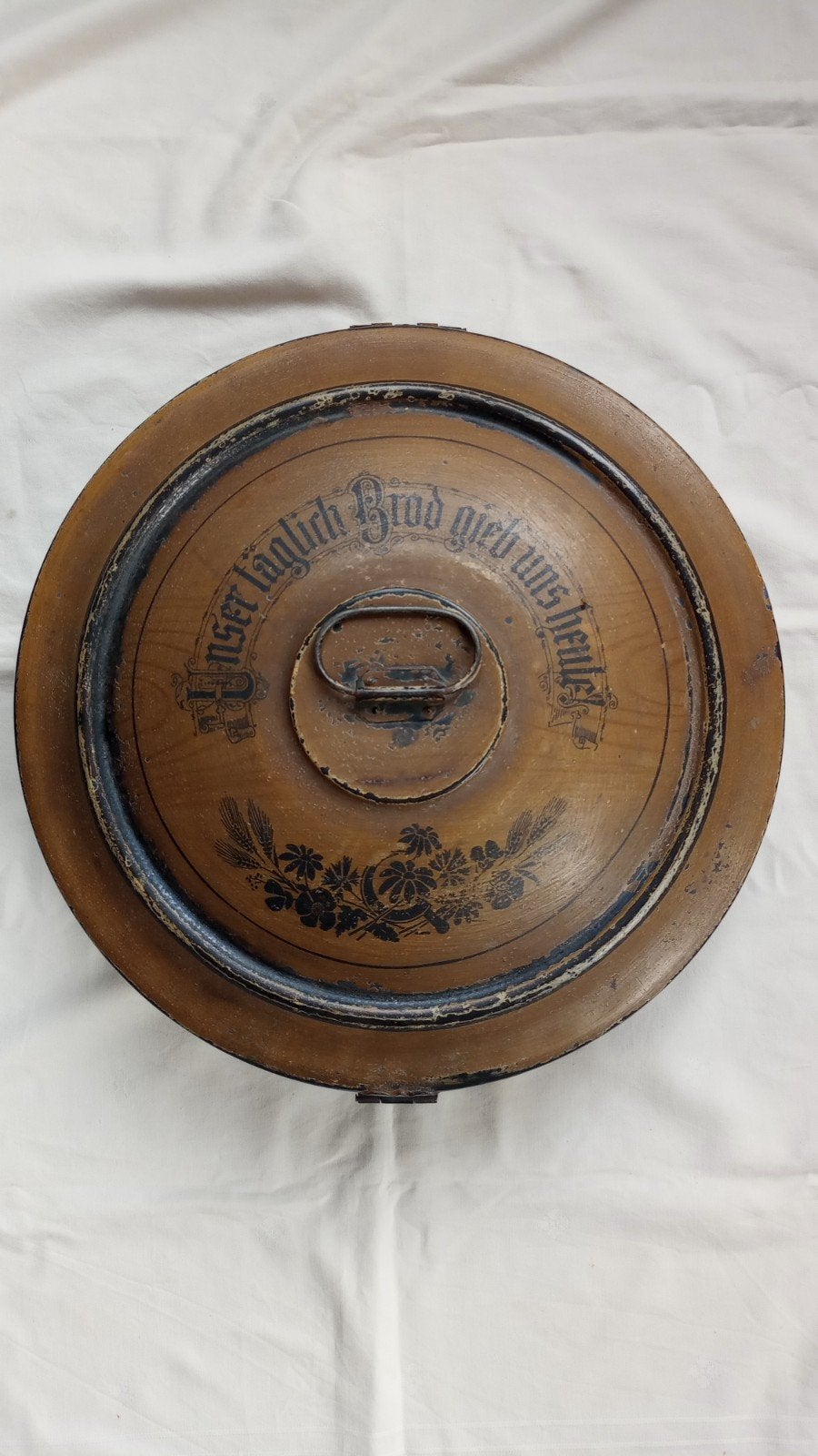 Antieke broodtrommel van rond 1900, Ophalen of Verzenden