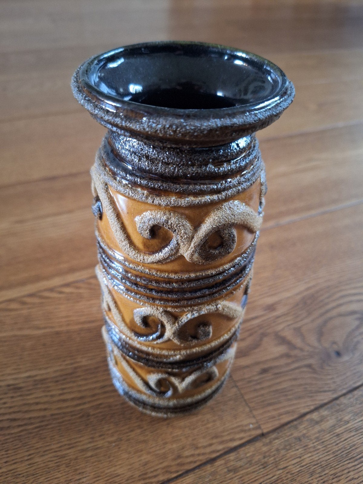 Strehla vaas met bruisglazuur., Antiek en Kunst, Antiek | Keramiek en Aardewerk, Ophalen of Verzenden