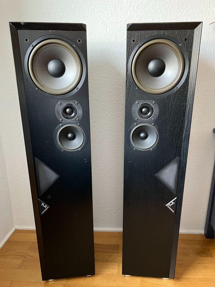 T+A. T100 high end transmissielijn speaker set, Ophalen, Gebruikt, 60 tot 120 watt, Overige merken