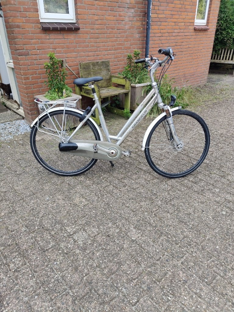 grandeur damesfiets, Fietsen en Brommers, Fietsen | Dames | Damesfietsen, Gebruikt, Versnellingen, 50 tot 53 cm, Trommelrem