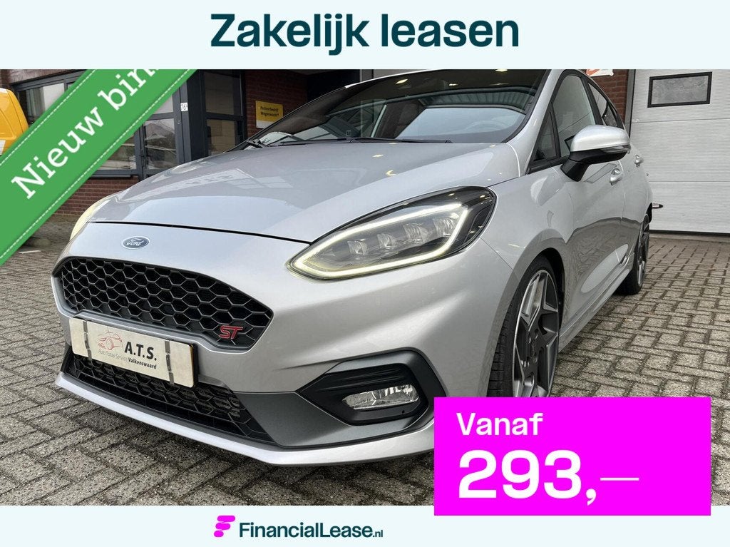 Ford Fiesta 1.5 EcoBoost ST-3 200PK NAVI*LED*CAMERA*CRUISE*, Voorwielaandrijving, Euro 6, Automatische klimaatregeling, Bedrijf