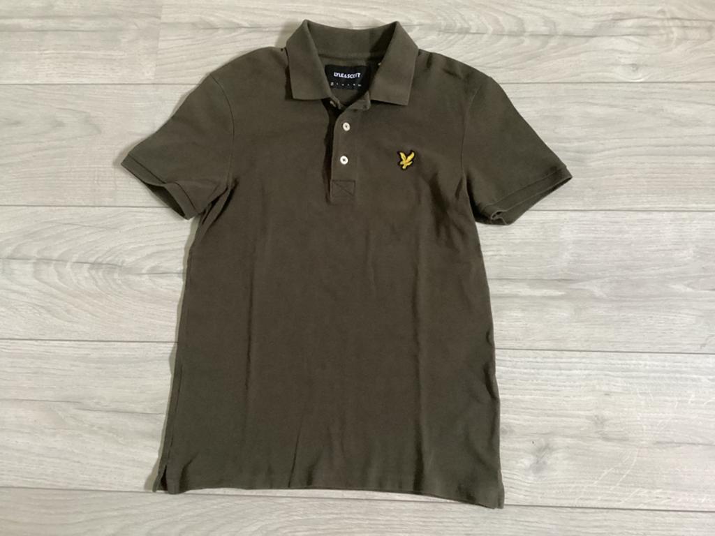 Lyle & Scott heren poloshirt maat XS, Ophalen of Verzenden, Gedragen, Maat 46 (S) of kleiner, Groen