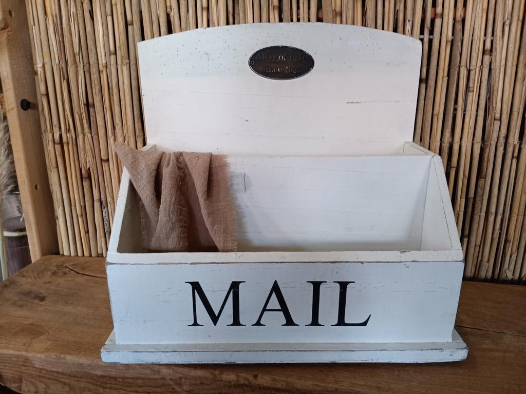 Witte mailbox, Ophalen of Verzenden