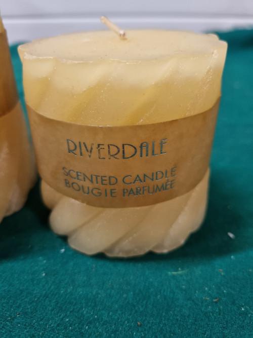 Kaarsriverdale bougie geurkaars kleine verkocht, Ophalen of Verzenden, 'T Olde Gre-j, Info@toldegrej.nl, Endepoelstraat 20f Didam