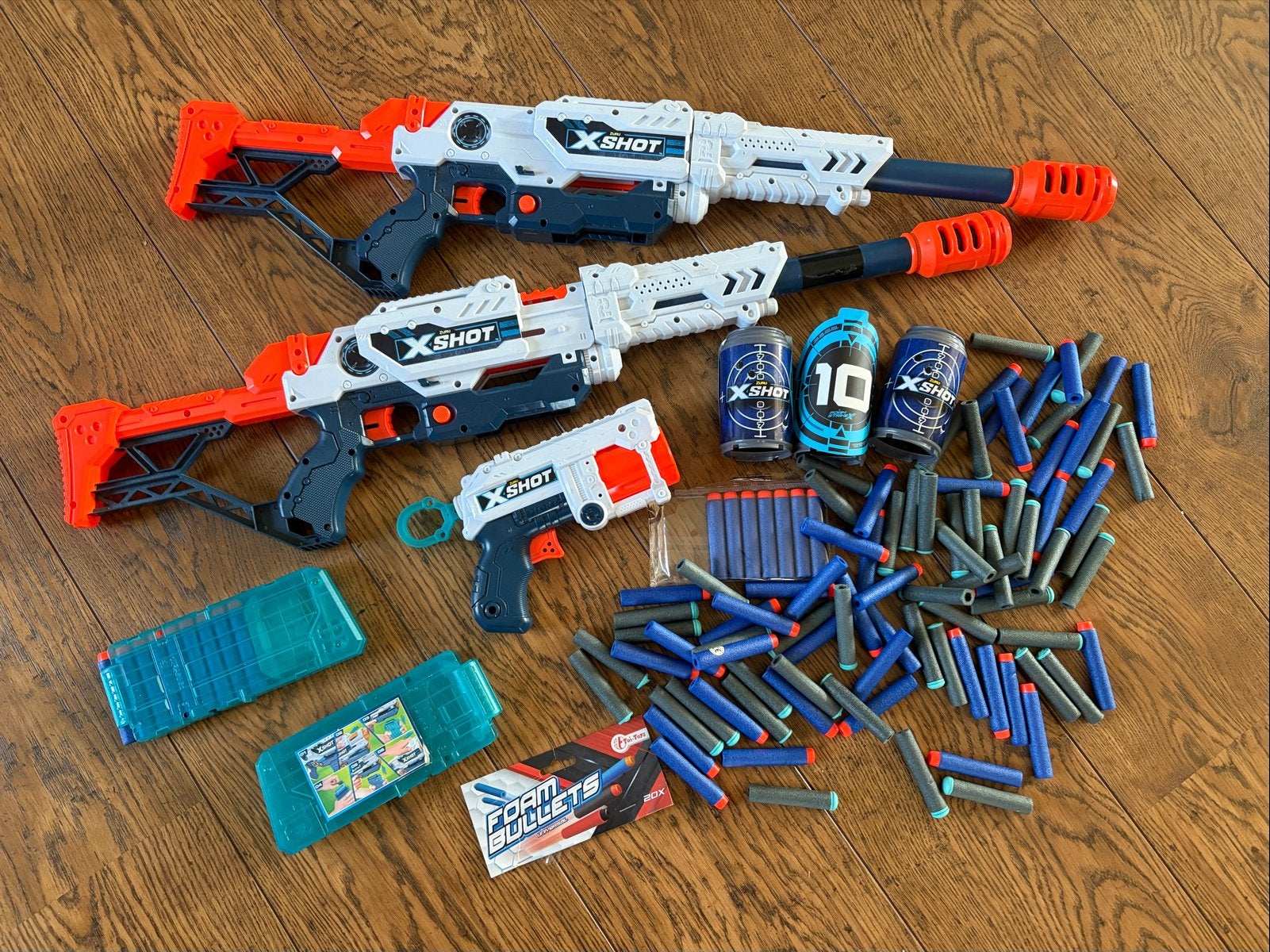 X-Shot Blaster Set met Accessoires en Veel Darts, Ophalen of Verzenden, Gebruikt, Jongen of Meisje