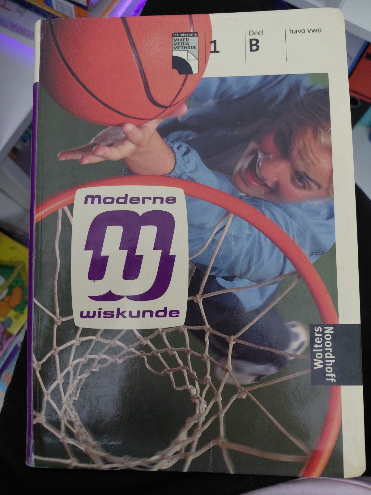 Moderne Wiskunde 1 Deel B havo vwo Wolters Noordhoff, Ophalen of Verzenden, Gelezen, HAVO, Wiskunde A