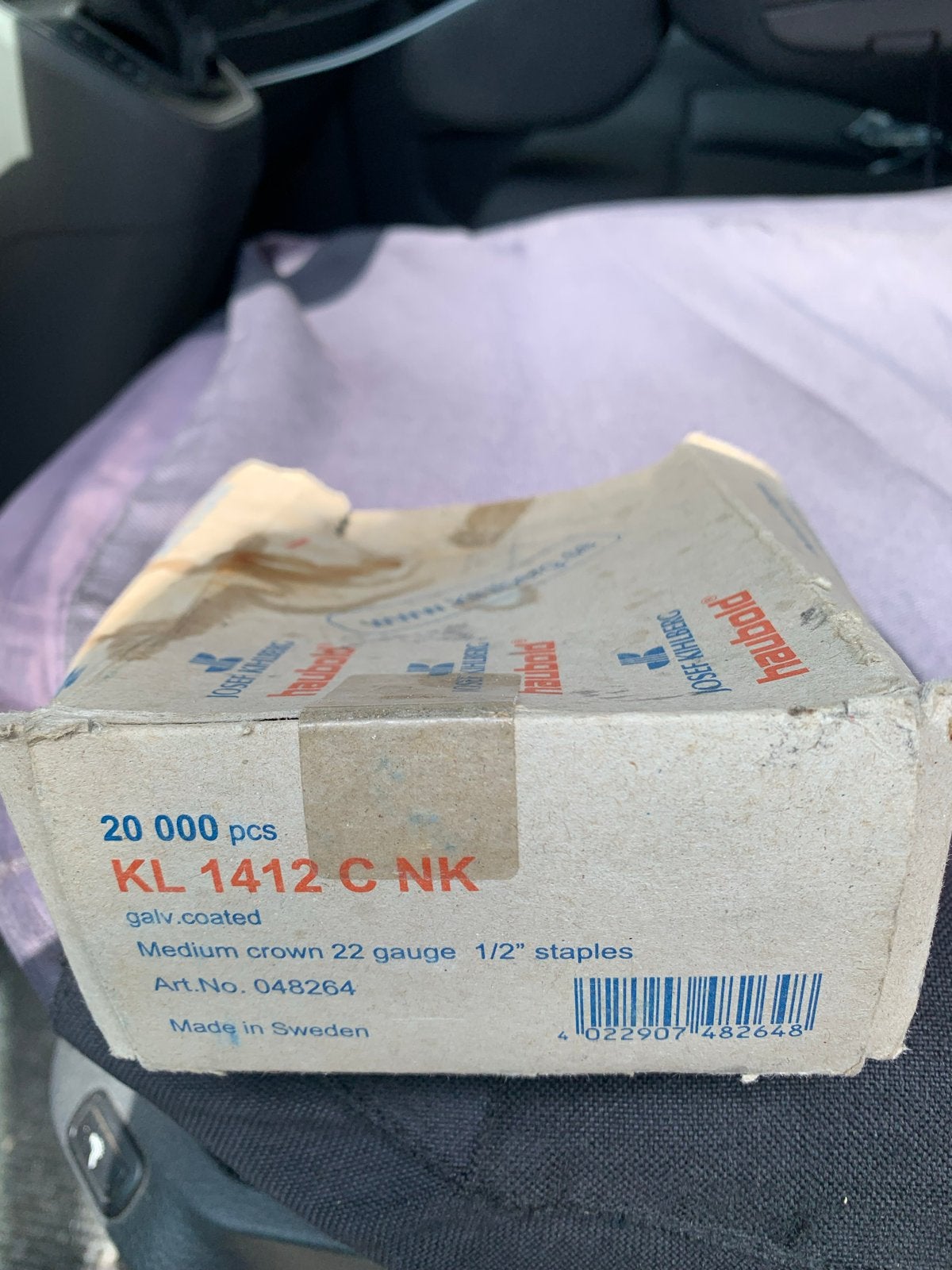 GEVRAAGD  wie heeft ze staan  Haubold nieten KL 1412 C NK, Ophalen of Verzenden, Nieuw, Tacker/nietmachine, Overige merken