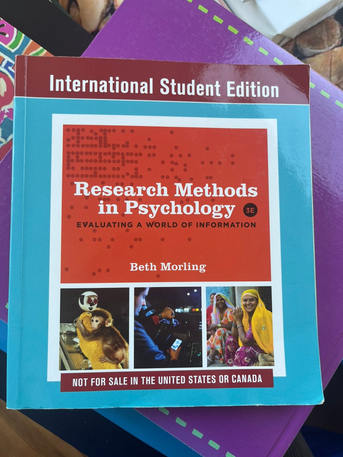 Research Methods in Psychology - Beth Morling (3e editie), Ophalen of Verzenden, Gelezen
