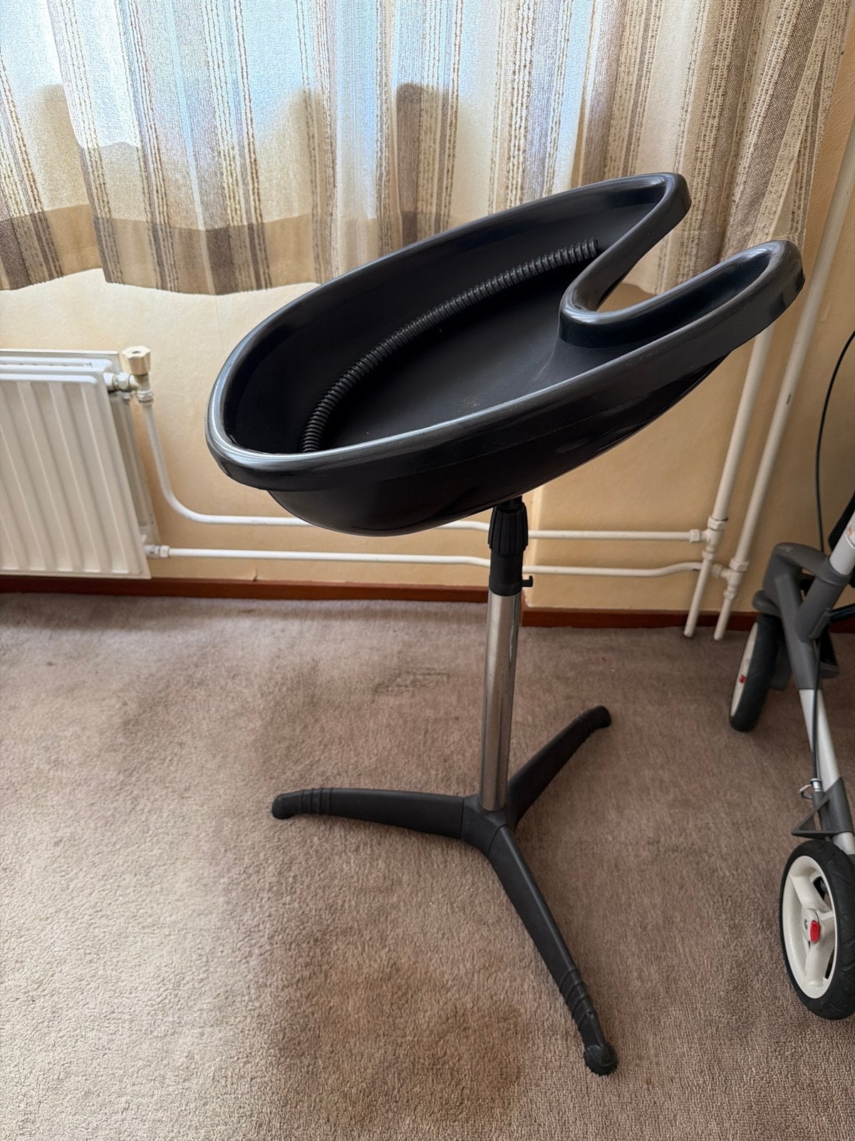 Kappers wasbak, Ophalen