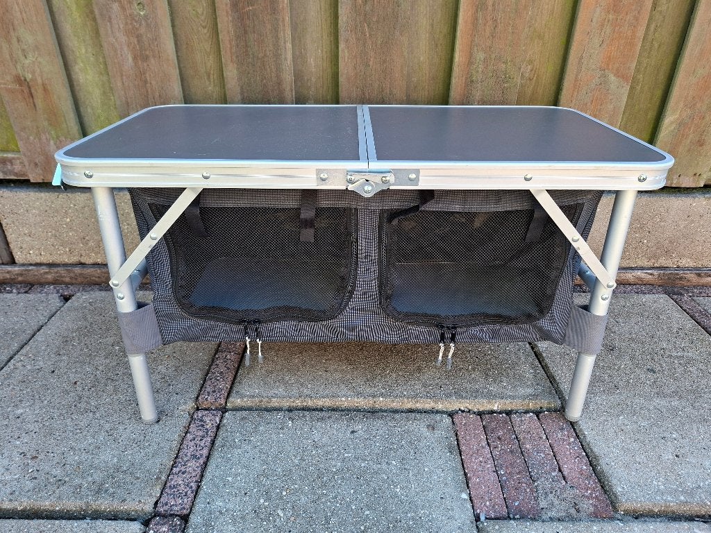 ✅ Goede gebruikte Bo-Camp Otter kast - Site Table 80x40x68cm, Ophalen of Verzenden, Zo goed als nieuw, Campingkast