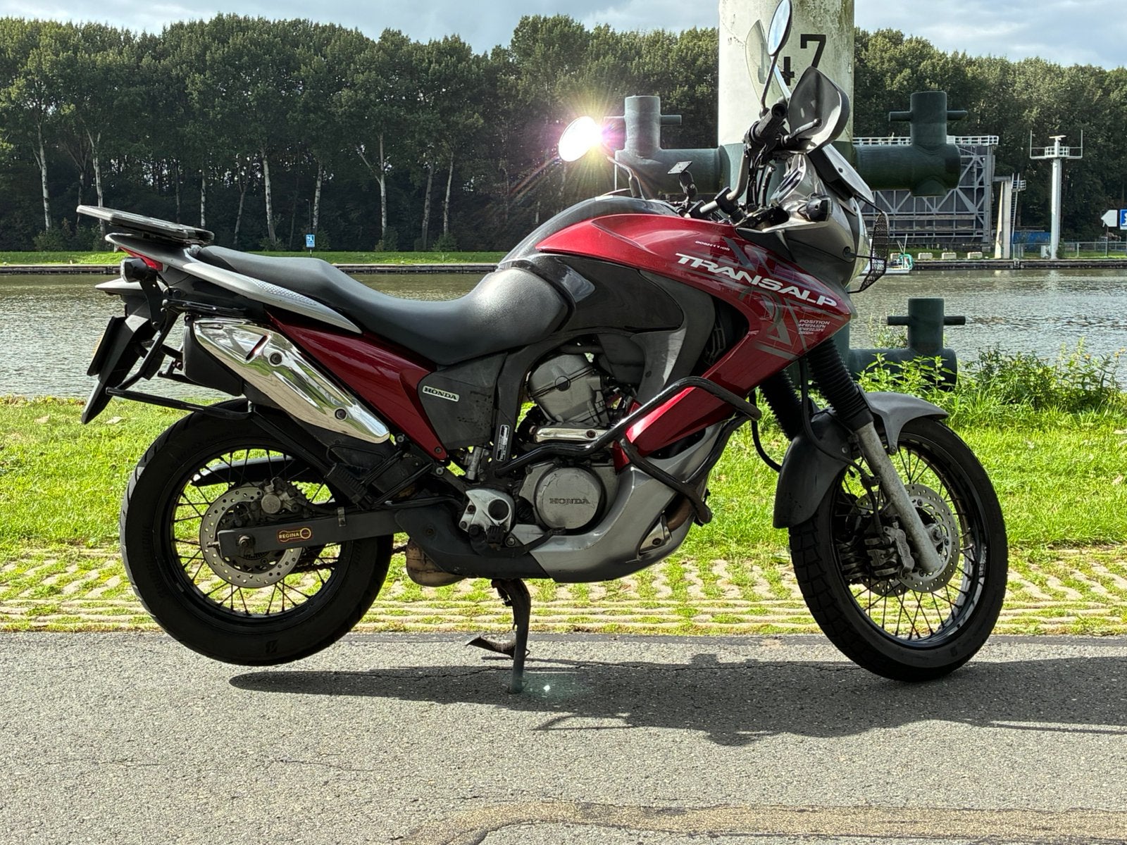 Honda XL700V Transalp, Motoren, 700 cc, 2 cilinders, Motorrijbewijs A, Gebruikt