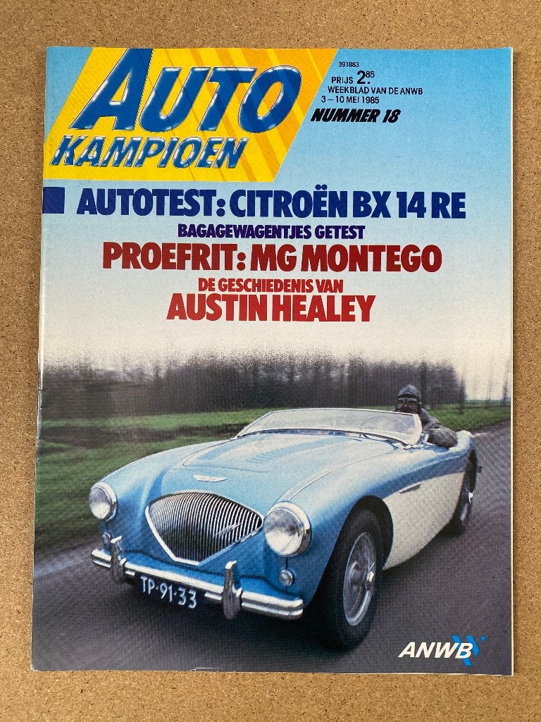 Autokampioen 18 1985, Verzenden, Gelezen, Algemeen