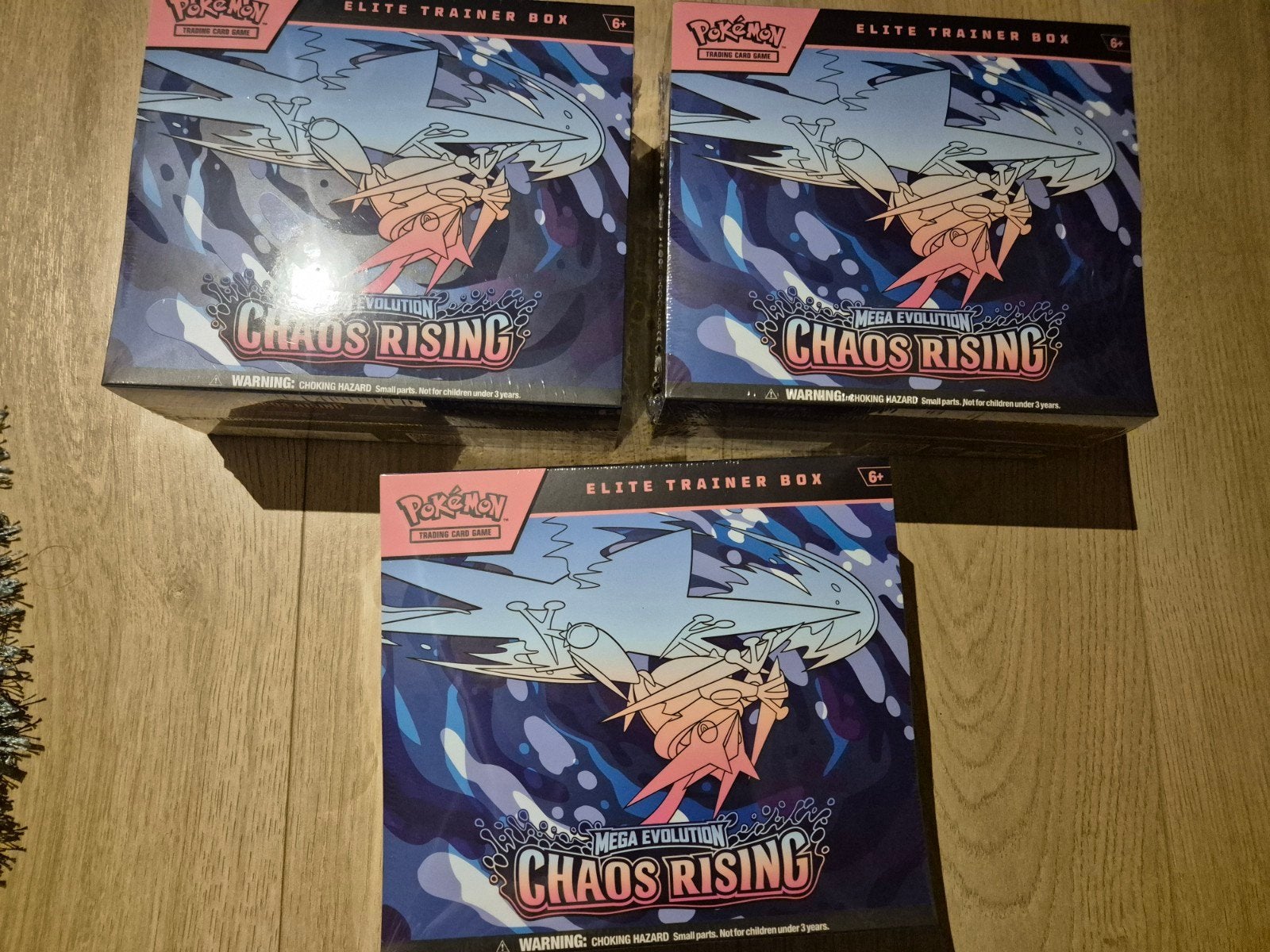 Chaos rising ETB sealed (meerdere beschikbaar), Hobby en Vrije tijd, Verzamelkaartspellen | Pokémon, Ophalen of Verzenden, Nieuw