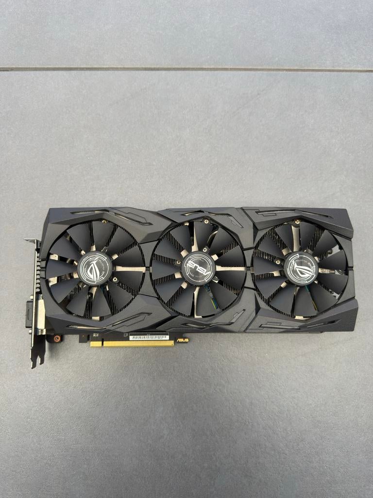 ASUS ROG Strix RX Vega 56 8GB Gaming Videokaart, PCI-Express 3, Gebruikt, GDDR, Ophalen of Verzenden