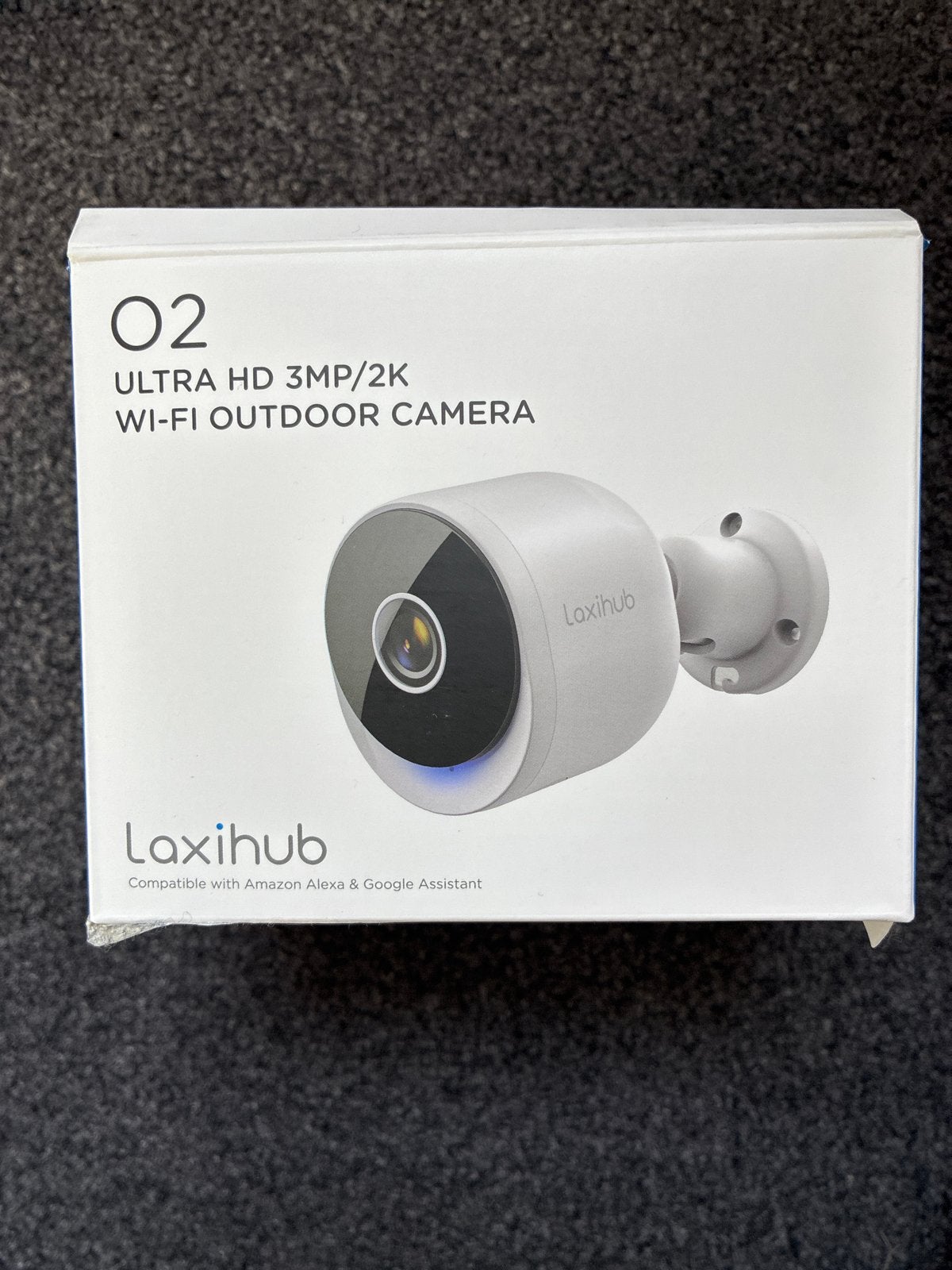 Laxihub O2 Ultra HD 3MP/2K Wi-Fi Buitencamera, Ophalen of Verzenden, Nieuw, Buitencamera