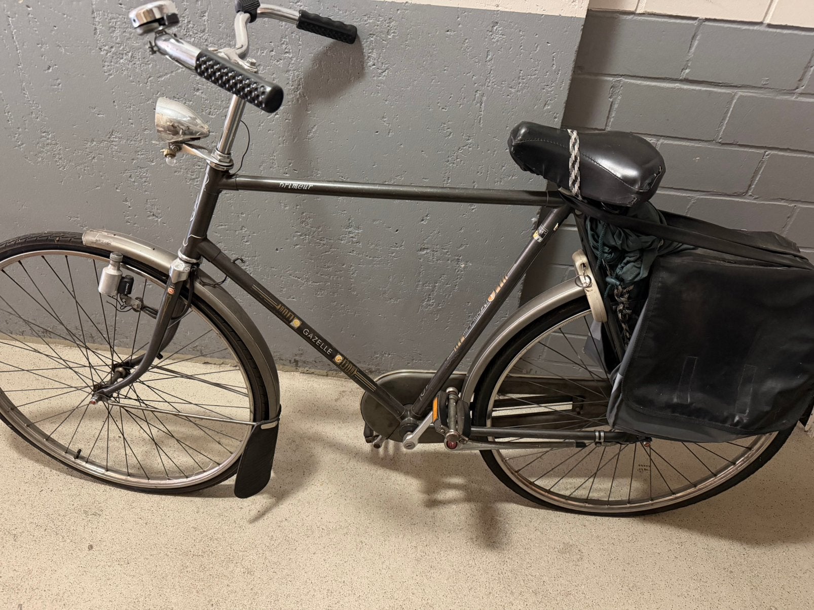 Gazelle Herenfiets, Ophalen