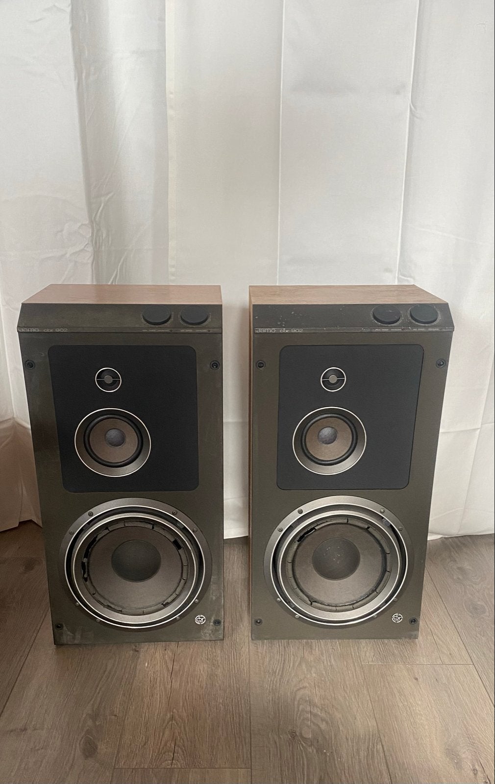 Jamo CBR 902 Vintage Luidsprekers - Opknapper, Audio, Tv en Foto, Ophalen, Stereo speakers, 60 tot 120 watt, Jamo