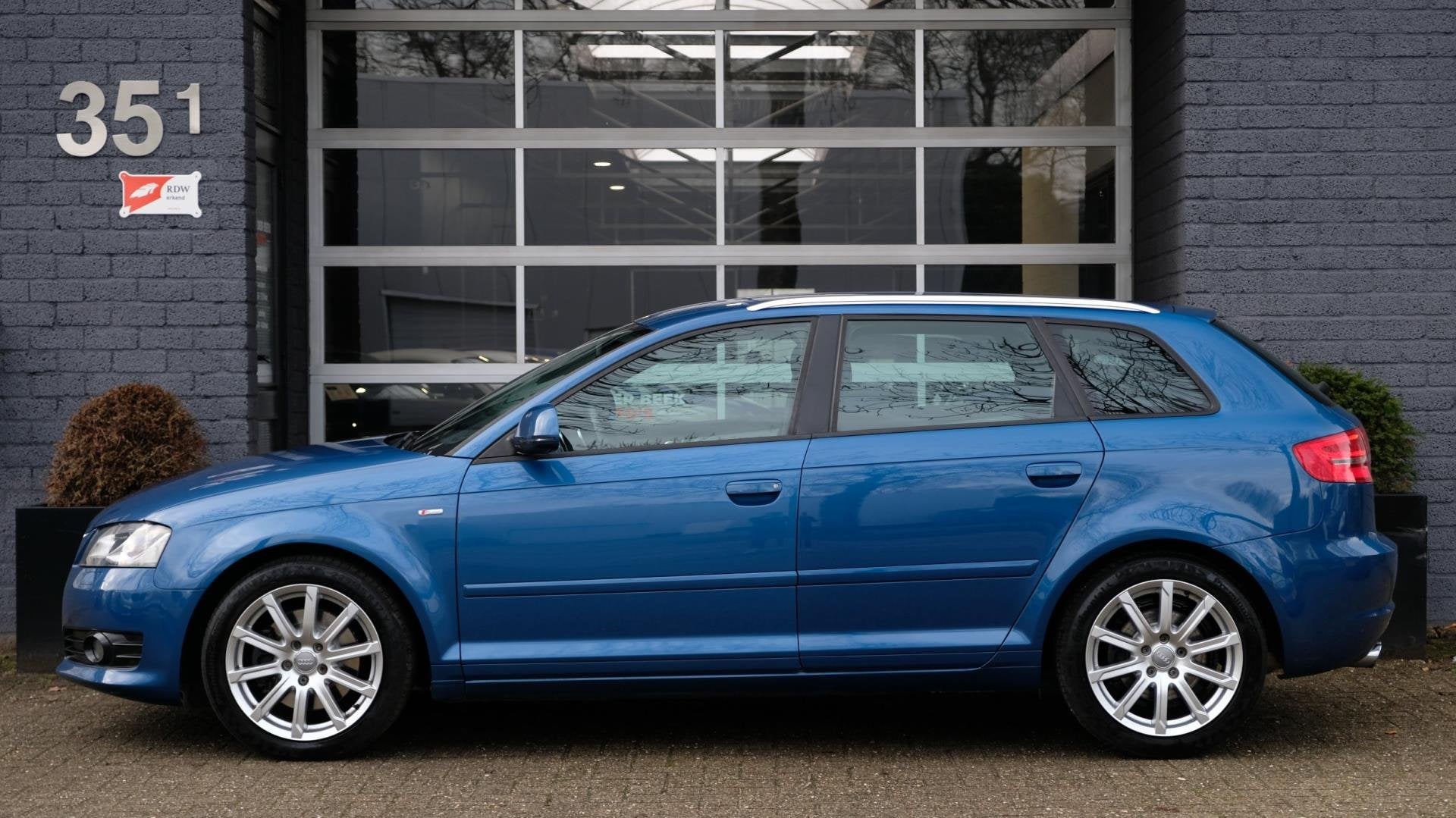 Audi A3 Sportback 2.0 TFSI quattro 200PK S-Line Pro Line S, Auto's, Audi, Euro 5, Gebruikt, Zwart, 4 cilinders