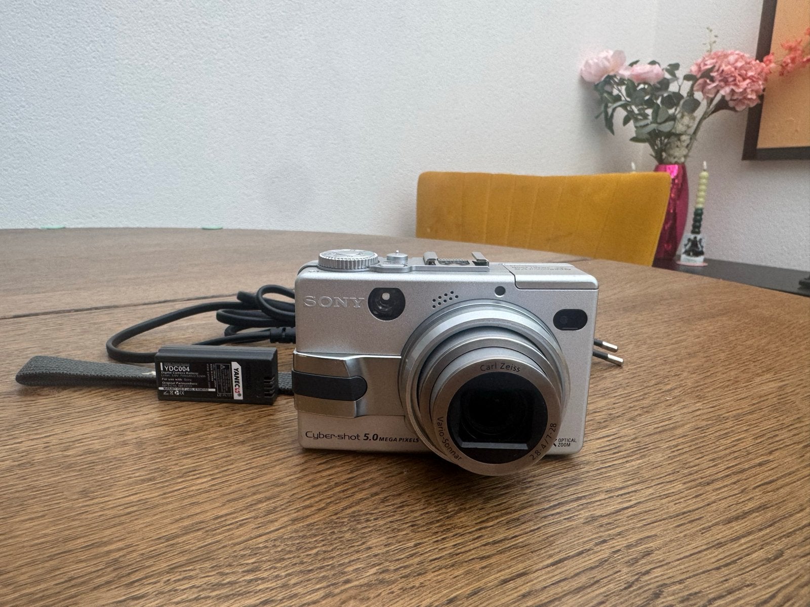 Sony Cyber-shot DSC-V1, Ingebouwde flitser, Gebruikt, Ophalen of Verzenden, Compactcamera