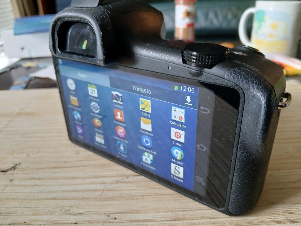 Samsung Galaxy NX EK-GN120 - 20 Megapixel, Gebruikt, Ophalen of Verzenden, 4 t/m 7 keer, Samsung