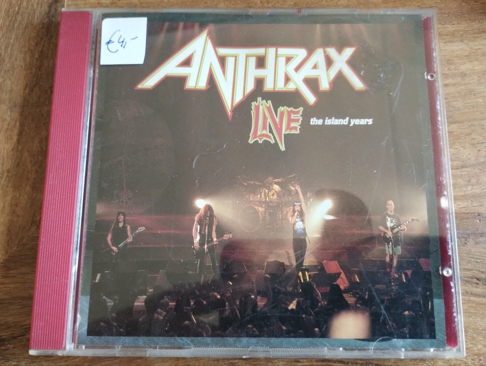 Anthrax - Live: The Island Years CD (Hardrock/Metal), Ophalen of Verzenden, Zo goed als nieuw, Hardrock, Live-album