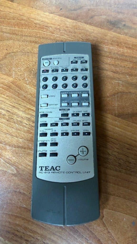 original TEAC RC-613 remote control, Ophalen of Verzenden, Gebruikt, Mediaspeler