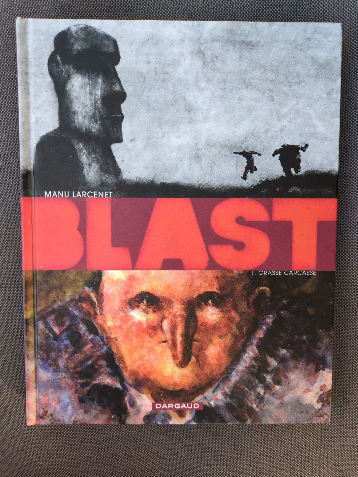 Blast 1: Grasse Carcasse - Manu Larcenet (Franse versie), Boeken, Eén stripboek, Ophalen of Verzenden, Zo goed als nieuw, Manu Larcenet