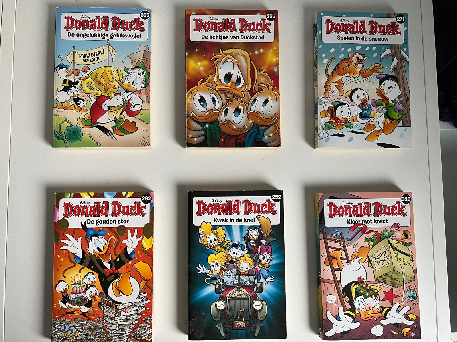 6 Donald Duck pockets, Boeken, Meerdere comics, Ophalen of Verzenden, Gelezen, Europa